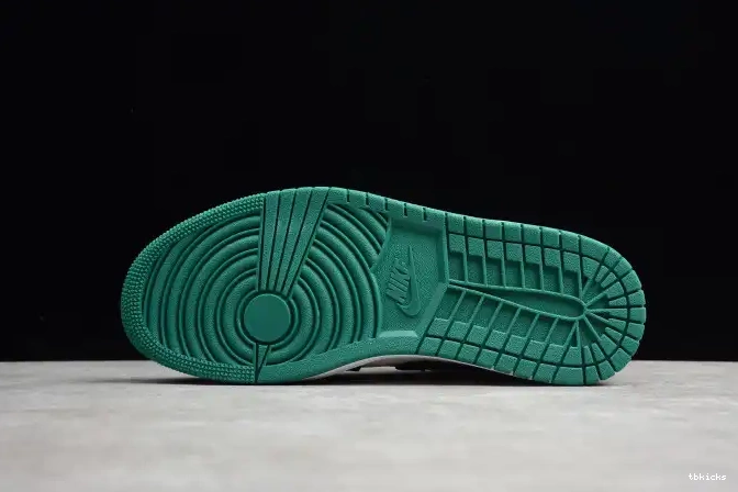 Reps TB Jordan Air Low Mystic Green 1 White 553558-113 Black 0506